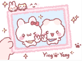 一起养宠物的插画